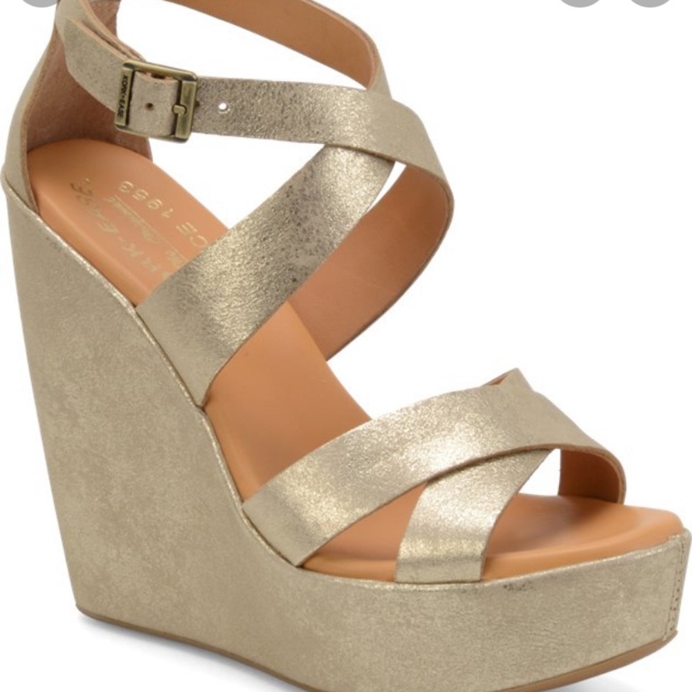Korkease Grailey in Gold Metallic